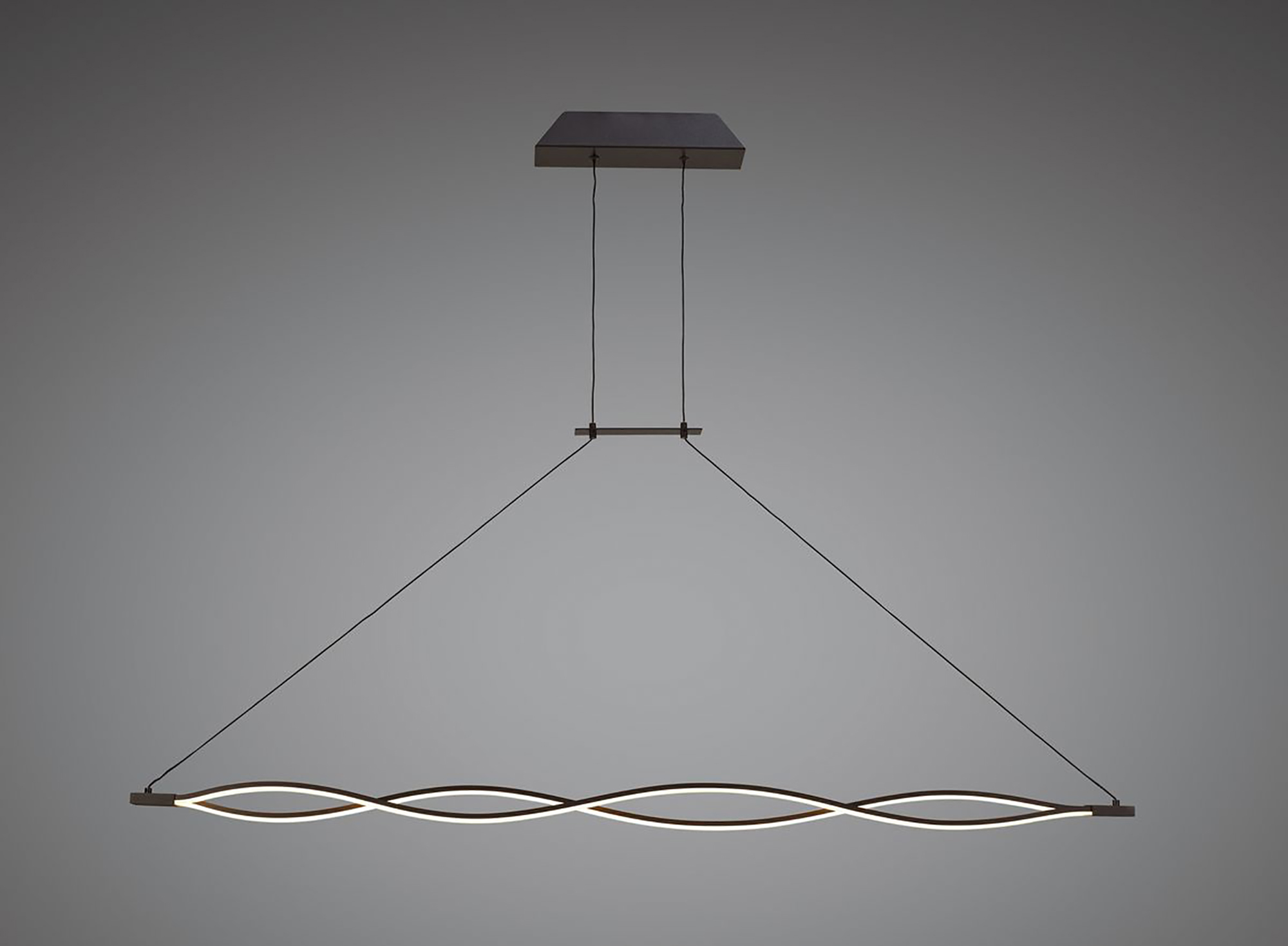 Sahara Brown Oxide XL Ceiling Lights Mantra Linear Fittings